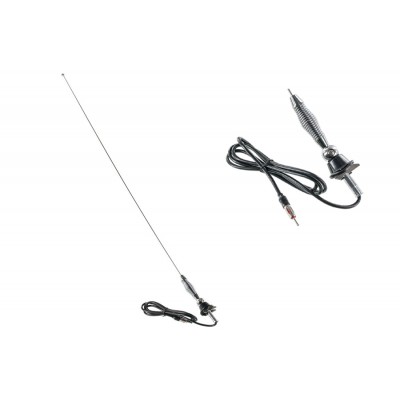 AM/FM Spring Side Top mount Antenna with split ball