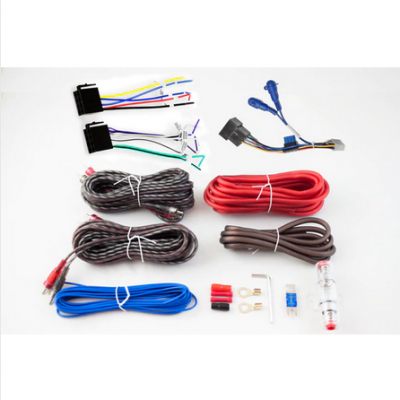 8 Gauge 4 Channel Amplifier Wiring Kit Kit AK-4