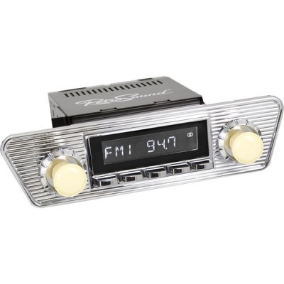 Retrosound Santa Barbara Karmann Style Classic Spindle Style DAB Radio with Bluetooth USB and Aux
